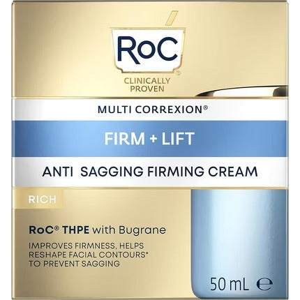 RoC Multi Correxion Anti-Sagging Firm + Lift Face Cream 3-in-1 with Hyaluronic Acid 50ml