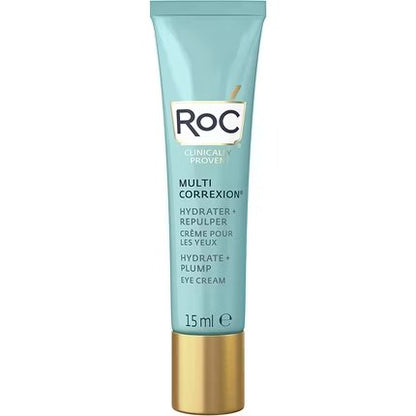RoC Multi Correxion Hydrate + Plump 3-in-1 Eye Cream Anti-Aging Recovery 15ml