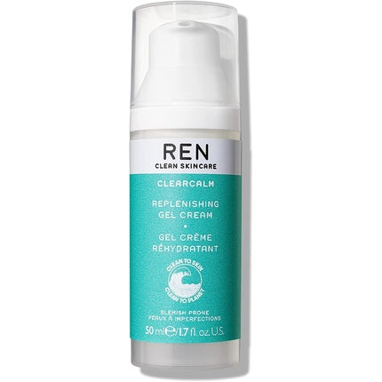 REN Clean Skincare Clearcalm 3 Replenishing Gel Cream 50ml