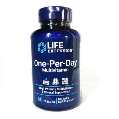 Life Extension One-Per-Day Multivitamin, 60 tablet