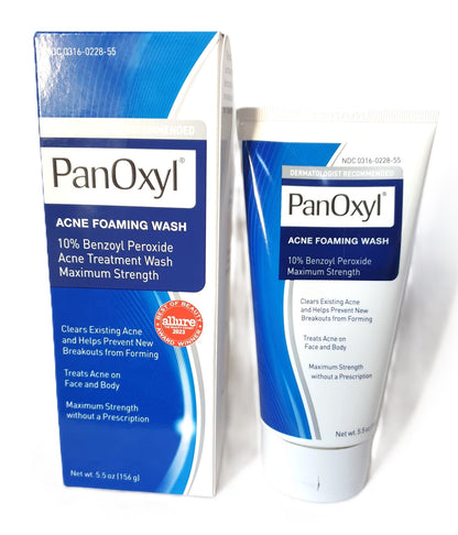 PanOxyl Acne Foaming Wash 156gr