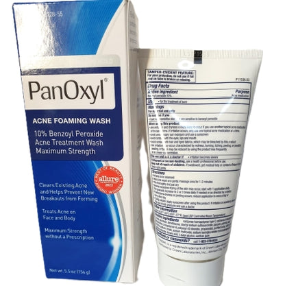 PanOxyl Acne Foaming Wash 156gr