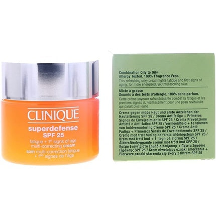 Clinique Superdefense SPF25 Multi-correcting Face Cream 50ml