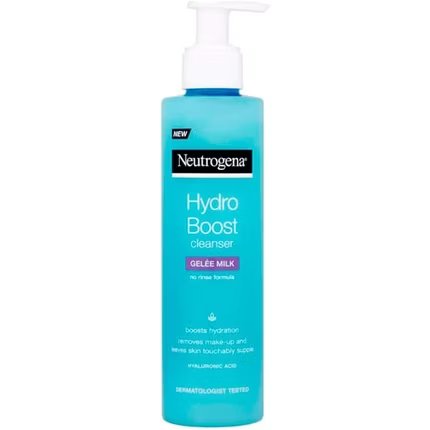 Neutrogena Hydro Boost Gelée Milk Cleanser for Visibly Clean Skin with Hyaluronic Acid 200ml